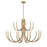 Savoy House Sorrento 15-Light Chandelier, Noble Brass