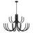 Savoy House Sorrento 15-Light Chandelier, Matte Black