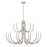 Essentials Sorrento 15 Light Chandelier, Satin Nickel - 1-6682-15-SN