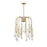 Savoy House Anholt 6-Light Chandelier, Noble Brass - 1-6686-6-127