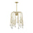 Savoy House Anholt Chandelier, Noble Brass