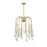 Savoy House Anholt Chandelier, Noble Brass