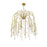 Savoy House Anholt 8-Light Chandelier, Noble Brass