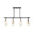 Savoy House Couplet 8Lt Linear Chandelier, Black/Brass