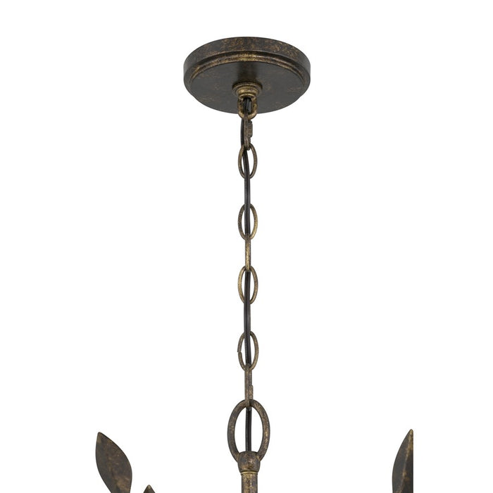 Savoy House Laska 5 Lt Chandelier, Enchanted Bronze