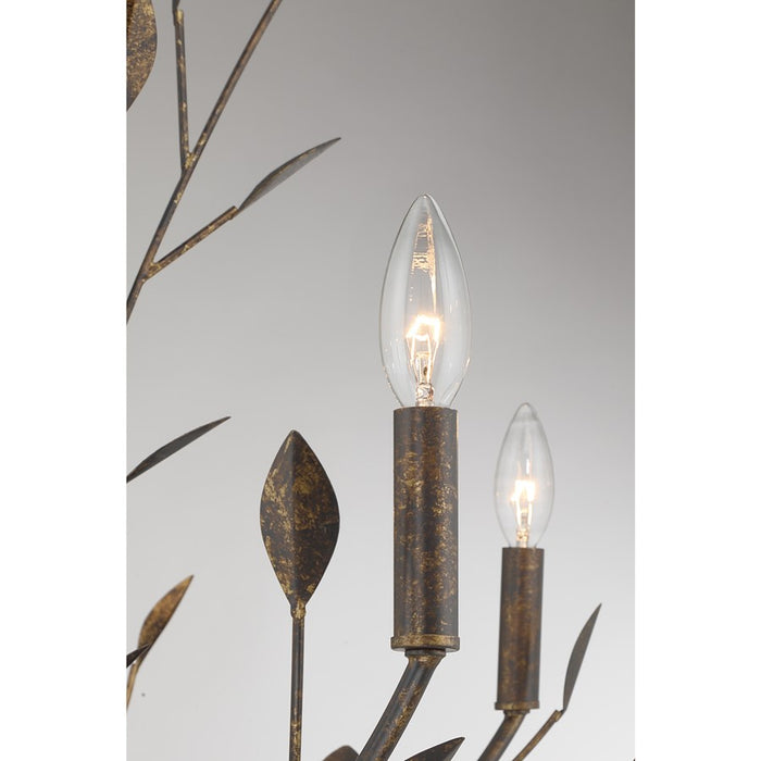 Savoy House Laska 5 Lt Chandelier, Enchanted Bronze