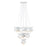 Savoy House Pacha 10-Light Chandelier, White Cashmere - 1-6914-10-47