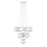 Savoy House Pacha 10-Light Chandelier, White Cashmere