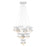 Savoy House Pacha 10-Light Chandelier, White Cashmere