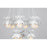 Savoy House Pacha 10-Light Chandelier, White Cashmere