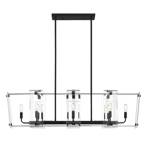 Savoy House Everett 8 Light Linear Chandelier