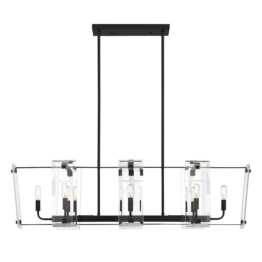 Savoy House Everett 8 Light Linear Chandelier