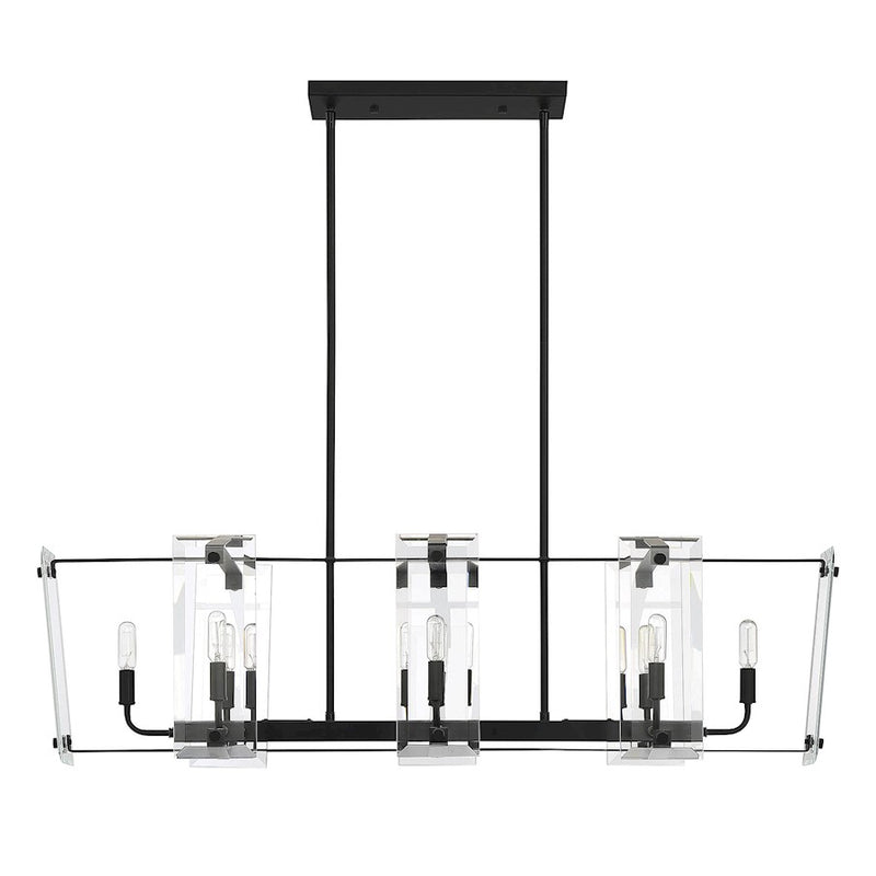 Savoy House Everett 8 Light Linear Chandelier