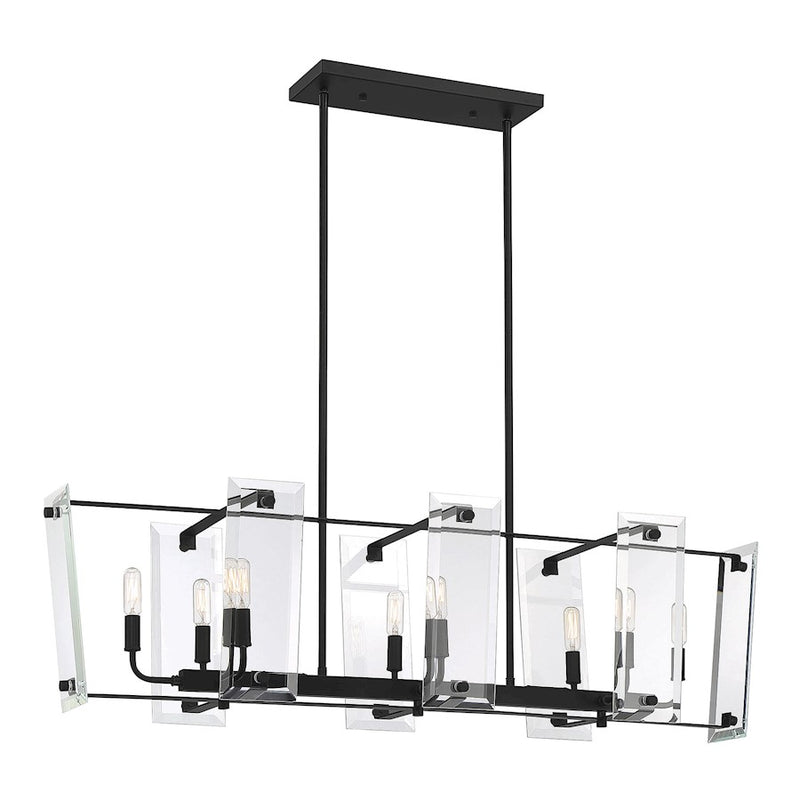 Savoy House Everett 8 Light Linear Chandelier