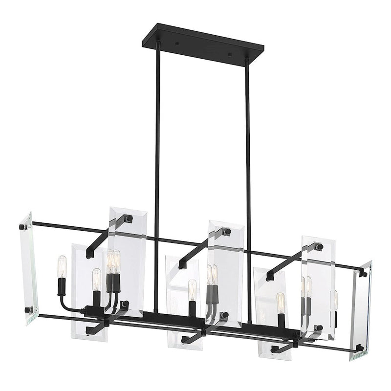 Savoy House Everett 8 Light Linear Chandelier