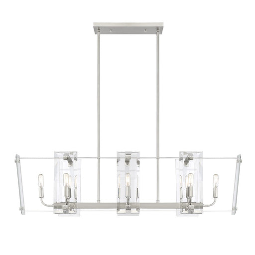 Savoy House Everett 8 Light Linear Chandelier