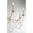 Savoy House Mariposa 10-Light Chandelier, Warm Brass