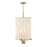 Savoy House Wynwood 4-Light Chandelier, Warm Brass - 1-7750-4-322