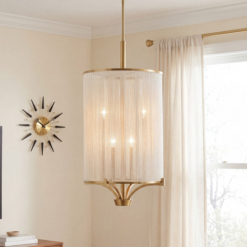 Savoy House Wynwood Chandelier, Warm Brass