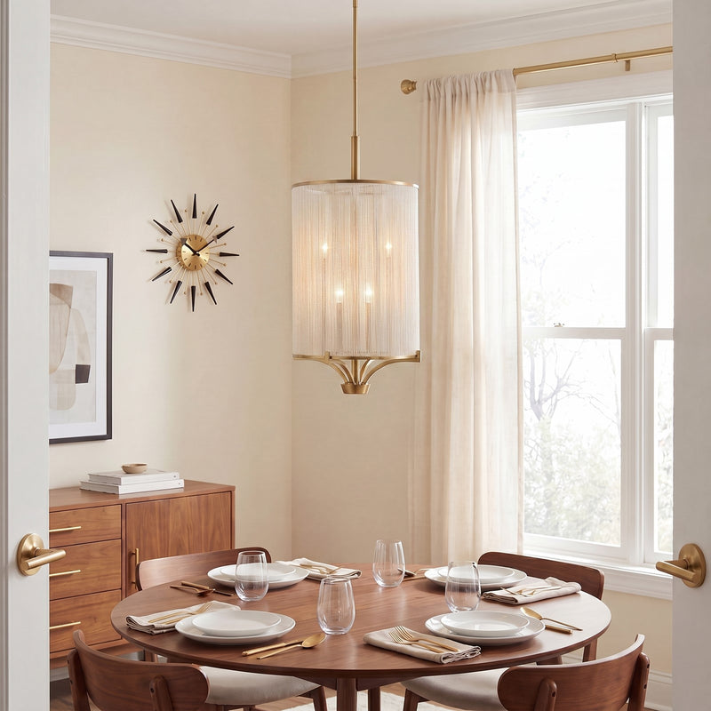 Savoy House Wynwood Chandelier, Warm Brass