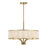 Savoy House Wynwood Chandelier, Warm Brass