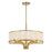 Savoy House Wynwood 5-Light Chandelier, Warm Brass