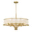 Savoy House Wynwood 6-Light Chandelier, Warm Brass