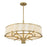 Savoy House Wynwood 6-Light Chandelier, Warm Brass