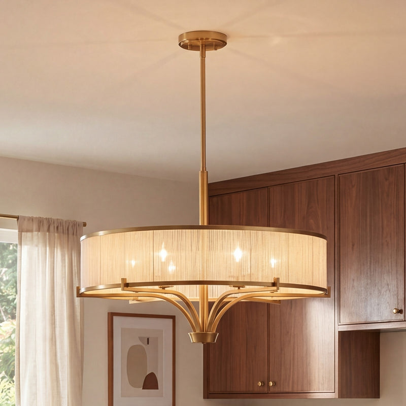 Savoy House Wynwood Chandelier, Warm Brass