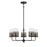 Savoy House Granada Chandelier, Gunsmoke/Gray