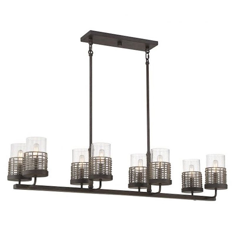 Savoy House Granada Chandelier, Gunsmoke/Gray