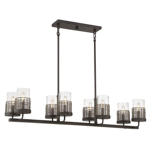 Savoy House Granada Chandelier, Gunsmoke/Gray