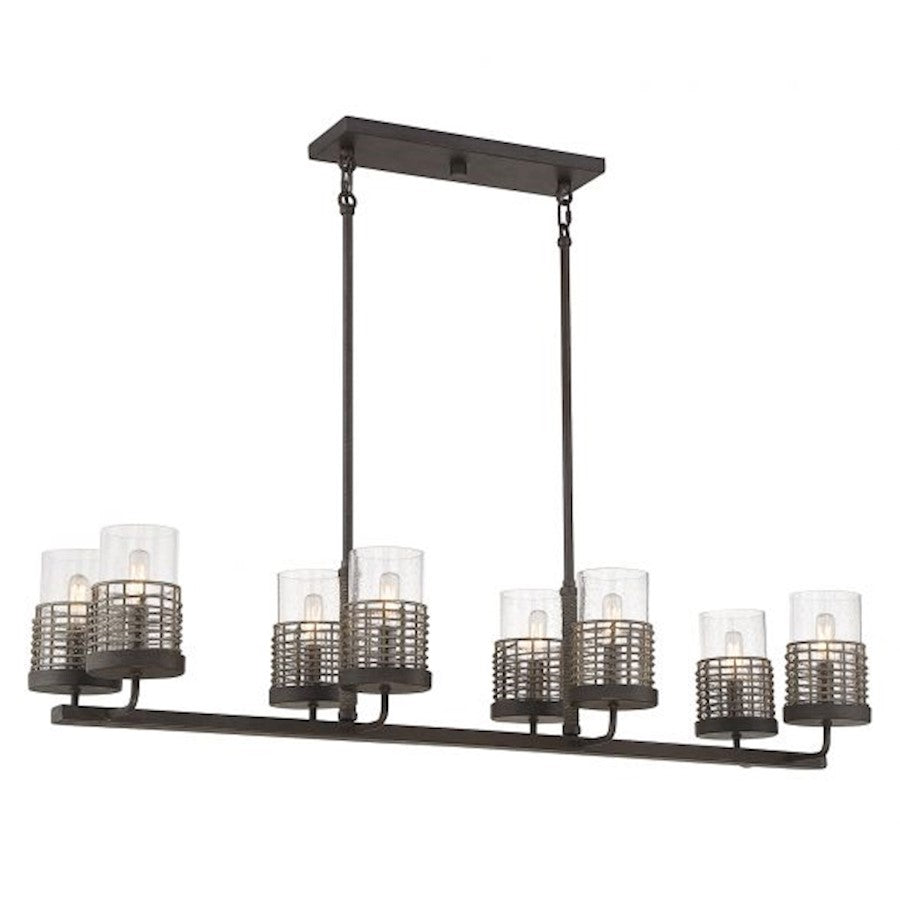 Savoy House Granada Chandelier, Gunsmoke/Gray