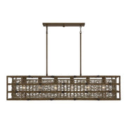 Savoy House Treviso 6-Light Linear Chandelier, Grapevine - 1-7913-6-184