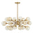 Savoy House Matisse 18 Light Chandelier, Warm Brass/Gold Plated