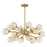 Savoy House Matisse 18 Light Chandelier, Warm Brass/Gold Plated