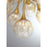 Savoy House Matisse 18 Light Chandelier, Warm Brass/Gold Plated