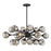 Savoy House Matisse 18 Light Chandelier, Matte Black/Gold Plated - 1-7935-18-89