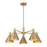 Savoy House Pharos 5-Light Chandelier, Noble Brass - 1-8004-5-127