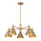 Savoy House Pharos 5-Light Chandelier, Noble Brass