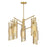 Savoy Essentials Hillbourne 5 Light Chandelier, Warm Brass - 1-8032-5-322