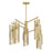 Savoy Essentials Hillbourne 5 Light Chandelier, Warm Brass
