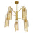 Savoy Essentials Hillbourne 5 Light Chandelier, Warm Brass
