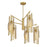 Savoy Essentials Hillbourne 5 Light Chandelier, Warm Brass