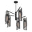 Savoy Essentials Hillbourne 5 Light Chandelier, Matte Black