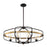 Savoy House Kirkland 6Lt Linear Chandelier, English Bronze/Brass