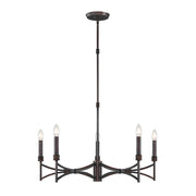 Savoy House Gardner 5 Light Chandelier, Champagne Mist - 1-8167-5-26