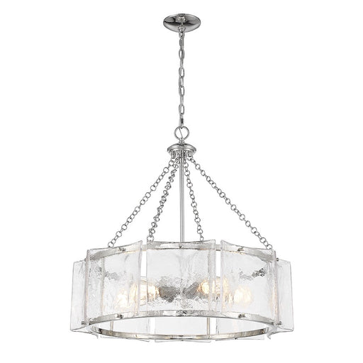 Savoy House Genry 5-Light Pendant, Polished Nickel