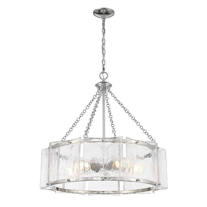 Savoy House Genry 5-Light Pendant, Polished Nickel