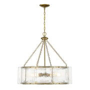 Savoy House Genry 5-Light Pendant, Warm Brass - 1-8200-5-322
